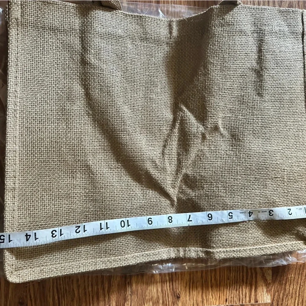 🆕 Burlap Tote Bag